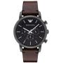 Emporio Armani Mens Chronograph Watch with Quartz Movement