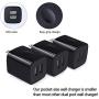 Wall Charger, Charger Cube, Charging Block Fast Charge Dual Port 2.1A USB Power Brick Phone Charger Plug Box Heads Compatible iPhone Xs Max/Xs/XR/X/8/7/6S/6 Plus, Samsung Galaxy S10/S10e S9/S8/Plus S7