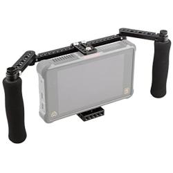 CAMVATE Monitor Cage with Adjustable Handles for 5 inch and 7 inch LCD Monitors