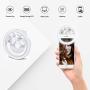 Selfie Ring Light [Upgraded Version], Rechargeable Portable Clip-on Selfie Fill Light with 36 LED for Smart Phone Laptop Photography, Camera Video, Girl Makes up White