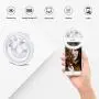 Selfie Ring Light [Upgraded Version], Rechargeable Portable Clip-on Selfie Fill Light with 36 LED for Smart Phone Laptop Photography, Camera Video, Girl Makes up White