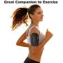 simptech Running Phone Armband, Sweatproof Workout Phone Holder for iPhone 11 Pro Max/Xr/Xs Max/X/8/7 Plus, Galaxy S10/S9/S8 Plus and Note10/9/8