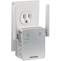 NETGEAR WiFi Range Extender EX3700 - Coverage up to 1000 sq.ft. and 15 devices with AC750 Dual Band Wireless Signal Booster & Repeater (up to 750Mbps speed), and Compact Wall Plug Design