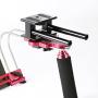 Movo Photo PT8 Set of Two Aluminum 15mm Rods for DSLR Camera Rail System (8")