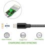 DNLM iPhone Charger, MFi Certified Charging Cable, USB Nylon Braided Syncing 5Pack 3FT 3FT 6FT 6FT 10FT Lightning Cable Compatible iPhone 11 Pro Max SE 8 8 Plus 7 7 Plus 6s 6s Plus (Black&White)