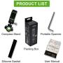 Premium Bike Phone Mount Holder, Golf Cell Accessories, Durable Smartphone Holder for Bicycle, Mobile Cellphone Holder/Universal Cradle for Bicycle Handlebars and 99% of Phones