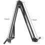 ChromLives Phone Overhead Video Stand Articulating Arm Phone Mount Overhead Table Top Mount Flexible 360° Rotation Cell Phone Clip Holder for Streaming Phone Baking Crafting Videos Cooking and More
