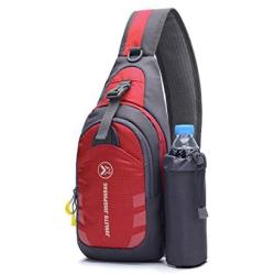 Shoulder bag Chest bag Hiking backpack Mens and womens cross-body bags Nylon