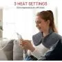 Heating Pad for Neck and Shoulders Pain Relief, Comfytemp 20"x24" Electric Heated Neck Wrap for Upper Back with Auto Off, 3 Heat Settings, Flannel, Moist Heat Therapy for Cramps - Machine Washable Heating Pad for Neck and Shoulders Pain Relief, Comfytemp 20"x24" Electric Heated Neck Wrap for Upper Back with Auto Off, 3 Heat Settings, Flannel, Moist Heat Therapy for Cramps - Machine Washable
