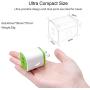 USB Charger Wall Plug, Phone Charger Box, AndHot 5-Pack Home Travel 2.1Amp Dual Port USB Wall Charger Quick Charging Block Cube Brick Compatible with iPhone 8 7 6S, iPad, Samsung, Android Phone,Kindle