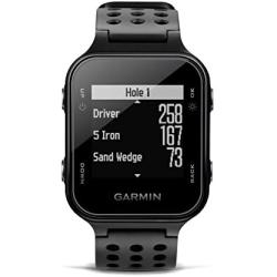 Garmin 010-03723-01 Approach S20, GPS Golf Watch with Step Tracking, Preloaded Courses, Black