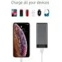 Portable Charger Power Bank Battery - by TalkWorks | 4000 mAh | Cell Phone Backup External Dual USB Power Pack for Apple iPhone 11, XR, XS, X, 8, 7, 6, iPad & Android for Samsung Galaxy - Space Grey Portable Charger Power Bank Battery - by TalkWorks | 4000 mAh | Cell Phone Backup External Dual USB Power Pack for Apple iPhone 11, XR, XS, X, 8, 7, 6, iPad & Android for Samsung Galaxy - Space Grey