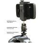 RetiCAM Smartphone Tripod Mount with XL Conversion Kit - Metal Universal Smart Phone Tripod Adapter - Standard Plus XL Conversion Kit