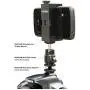 RetiCAM Smartphone Tripod Mount XL - Metal Universal Smart Phone Tripod Adapter - XL Size (2.75" to 3.6"), Black RetiCAM Smartphone Tripod Mount XL - Metal Universal Smart Phone Tripod Adapter - XL Size (2.75" to 3.6"), Black