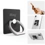 iRing Original by AAUXX Cell Phone Ring Holder, Mobile Finger Grip Ring Stand Compatible with iPhone, Samsung, Other Android Smartphones and Tablets.(Black)