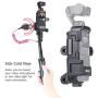 ULANZI OP-7 Osmo Pocket Accessory Mount Extended Housing Case, Vlogging Tripod Mount Holder with Mic Cold Shoe Mount 3 Go Pro Interface 1/4-20 Screw for DJI Osmo Pocket Film Videomaking