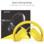 Kids Headphones, gorsun Lightweight Stereo Foldable Wired Headphones for Kids Adults Adjustable Headband Headset for Cellphones Smartphones iPhone Laptop Computer Mp3/4 Earphones(Yellow)
