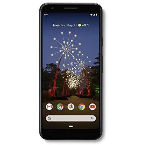 Google - Pixel 3a with 64GB Memory Cell Phone (Unlocked) - Just Black