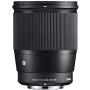Sigma 16mm f/1.4 DC DN Contemporary Lens for Sony with 64GB Extreme PRO SD Card and Accessory Bundle