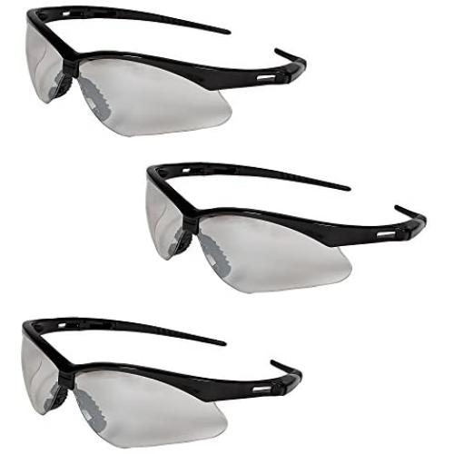 Jackson Safety V30 25685 Nemesis Safety Glasses 3000357 (3 Pair) (Black Frame with Indoor/Outdoor Lens) Jackson Safety V30 25685 Nemesis Safety Glasses 3000357 (3 Pair) (Black Frame with Indoor/Outdoor Lens)