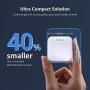 USB C Charger, Blitzforce 65W 2-Port Wall Charger PD 3.0 [GaN Tech] USB Fast Charging Power Delivery Adapter with Foldable Plug for MacBook Pro iPad Pro, iPhone 11 Pro Max X XS XR 8, Galaxy S9 S9+ S10
