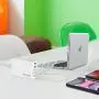 Arteck 40W 5-Port 8A High Speed Multiple USB Charger with Smart Technology for iPhone 11, 11 Pro, 11 Pro Max, SE, Xs Max, Xs, Xr, X, 8, 8 Plus, 7s, 7, 6, iPad, Samsung and Other Smartphone, Tablet