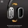 August EP650 Bluetooth Over Ear Wireless Stereo NFC 3.5mm Headphones with Rechargeable Battery, Multipoint and Built-in Microphone for Mobile Phones, iPhone, iPad, Laptops, Tablets, Smartphones - Gold