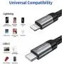 USB C to Lightning Cable 4FT, JSAUX [Apple MFi Certified] iPhone 11 Lightning to USB-C PD Fast Charging Cable Compatible with iPhone 11/11 Pro/11 Pro Max/X/XS/XR/XS/8 Plus,Supports Power Delivery-Grey