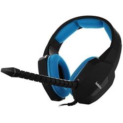 Badasheng BDS-939P 5 in 1 Gaming Headset for PS4 , Iphone , Ipad , Smartphone , Tablet , PC (Laptop & desktop) and Mac , Compatible With XBox One With Using of Microsoft Adaptor ( Blue )