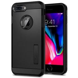 Spigen Tough Armor [2nd Generation] Designed for Apple iPhone 8 Plus Case (2017) / Designed for iPhone 7 Plus Case (2016) - Black