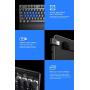 GameSir GK300 Wireless Mechanical Gaming Keyboard, 2.4GHz Bluetooth Game Keyboard, TTC Blue Switches 1ms Low Latency Mechanical Keyboard with 104 Standard Keys for Windows PC, Laptop, iPad and Mac