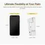 ZHIYUN Smooth X Gimbal Stabilizer for Smartphone, iPhone Selfie Stick Tripod, Foldable Handheld iPhone Gimbal, Video Recording, Bluetooth Remote, Face Tracking, Gesture & Zoom [w/Tripod & Case] White