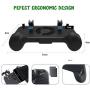 PUBG Mobile Game Controller, VOKOO 4-in-1 Upgrade Version Gamepad Shoot and Aim Trigger Phone Cooling Pad Power Bank for Android & iOS Fortnite/Knives Out, 2000mAh