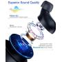 Wireless Earbuds, iTeknic TWS Bluetooth 5.0 Wireless Earbuds IPX8 Waterproof Sport Wireless Earphones with Microphone, Wireless Charging Case, USB-C Quick Charge, Touch Controls for iPhone Android