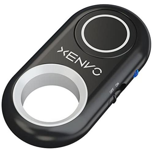 Xenvo Shutterbug - Camera Shutter Remote Control - Bluetooth Wireless Selfie Button Clicker - Compatible with iPhone, iPad, Android, Samsung, and Google Pixel Cell Phones, Smartphones and Tablets