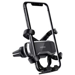 UGREEN Car Phone Holder Air Vent Mount Gravity Auto Clamp Retractable Cradle Clip Compatible for iPhone SE 11 Pro Max XR XS 8 7, Samsung S20 S10 A71 A70