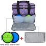 Teamoy Double Layer Dog Travel Bag with 2 Silicone Collapsible Bowls, 2 Food Carriers, 1 Water-Resistant Placemat, Pet Supplies Weekend Tote Organizer Teamoy Double Layer Dog Travel Bag with 2 Silicone Collapsible Bowls, 2 Food Carriers, 1 Water-Resistant Placemat, Pet Supplies Weekend Tote Organizer