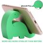 Plinrise Animal Desk Phone Stand, Update Dinosaur Silicone Office Phone Holder, Creative Phone Tablet Stand Mounts, Size:1.3" X 3.1" X 2.8"(Green)