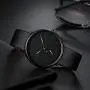 Mens Watches Minimalist Ultra Thin Waterproof Fashion Dressy Wrist Watch for Men Business Casual Luxury Quartz Analog Watch