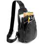 Westend Crossbody Sling Bag Backpack with Adjustable Strap