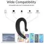 Ear Hook Wireless Bluetooth Headphones,LISN Painless Wearing Bluetooth Earpieces with Mic,Lightweight Non Ear Plug Single Ear Bluetooth Headsets for Cell Phone 8-10 Hrs Playtime(Black) Ear Hook Wireless Bluetooth Headphones,LISN Painless Wearing Bluetooth Earpieces with Mic,Lightweight Non Ear Plug Single Ear Bluetooth Headsets for Cell Phone 8-10 Hrs Playtime(Black)