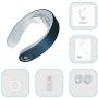 Neck Massager Portable Neck Massgaer with Heat 5 Moeds 15 Speeds Personal Relaxation Gift for Family Women Men