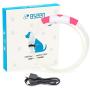BSEEN LED Dog Collar, USB Rechargeable Glowing Pet Collar, TPU Cuttable Dog Safety Lights for Small Medium Large Dogs
