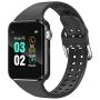 321OU Smart Watch Compatible iOS Android iPhone Samsung for Men Women, Make/Answer Calls Support Bluetooth Touchscreen Sport Watch Fitness Tracker with Pedometer Camera (Black)