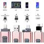 USB Flash Drive 128GB [3-in-1] Compatible iPhone, Kimiandy USB 3.0 Adapter External Storage Memory Stick Adapter Expansion Compatible iPad/iPod/Mac/Android/PC/iOS