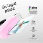 Zink KODAK Printomatic Digital Instant Print Camera (Pink), Full Color Prints On ZINK 2x3 Sticky-Backed Photo Paper - Print Memories Instantly