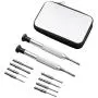 ETopLike Screwdrivers Kit Repair Tool for Eyeglass/Glasses/Watch/Cellphone/Clock (12PCS, Travel Pocket) ETopLike Screwdrivers Kit Repair Tool for Eyeglass/Glasses/Watch/Cellphone/Clock (12PCS, Travel Pocket)