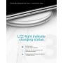 Fast Wireless Charger, Vebach Dubhe1s Qi Certified Wireless Charging Pad 7.5W for iPhone SE 2020/11/11 Pro/11 Pro Max/Xs/Xs Max/XR/X/8/8P, 10W for Samsung Galaxy S20/S10/Note 10/S9, Aluminum Frame
