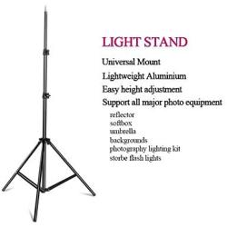 MeeA 82 Inch Extendable Tripod with Mobile Phone Clip Mount, Camera Tripod, Compatible with Most Cell Phones, DSLRs, Digital Cameras for Selfie and Live Video(82 inch)