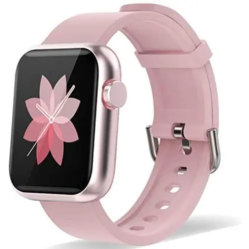 Fitness Tracker Watch Smart Watch for Android Phones Fitness Watches for Men Women Sports Activity Tracker Smartwatch Compatible with iPhone Samsung iOS with Pedometer with Heart Rate Waterproof